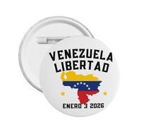 Venezuela Libertad 3 janvier 2026 - Pin's Liberté Démocratie en métal (1 pièce)