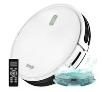 Venga! Robot Aspirateur, Laveur de sol, Facile à Utiliser, 6 Modes de Nettoyage, Silencieux, Blanc, VG RVC 3000