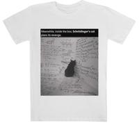 Vengeance du Chat De Schrödinger T-Shirt à Manches Courtes Enfant Blanc White Kids Tee Short Sleeve T-Shirt