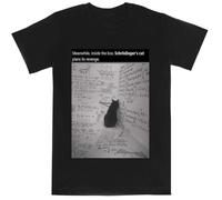 Vengeance du Chat De Schrödinger T-Shirt à Manches Courtes Enfant Noir Black Kids Tee Short Sleeve T-Shirt