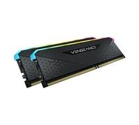 Kit Barrettes mémoire 32Go (2x16Go) DIMM DDR4 Corsair Vengeance RS RGB 3600Mhz (Noir)