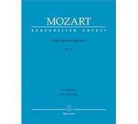 W. A. Mozart – Veni Sancte Spiritus KV 47 – Réduction chant et piano – Bärenreiter-Verlag
