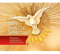 Veni Sancte Spiritus. Souvenir de confirmation - rouge