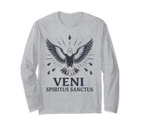 Veni Spiritus Sanctus Catholic Saint Spirit Dove Manche Longue