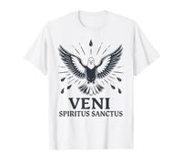 Veni Spiritus Sanctus Catholic Saint Spirit Dove T-Shirt