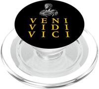 Veni Vidi Vici - Je suis Venu, J'Ai vu Que J'Ai vaincu Jules César PopSockets PopGrip pour MagSafe