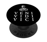 Veni Vidi Vici Julius Caesar - Je suis Venu, J'Ai vu, J'Ai vaincu PopSockets PopGrip Adhésif