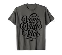 Veni Vidi Vici Phrase Latine Étudiant en Histoire Romaine T-Shirt