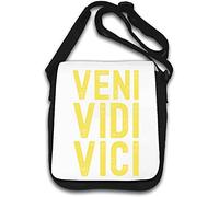 Veni Vidi Vici Sac à bandoulière avec logo I Came I Saw I Conquered Blanc