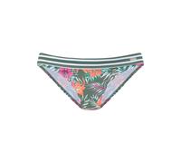 VENICE BEACH Bas de bikini 'Summer' jade / vert foncé / orange / rose, Taille XS-S