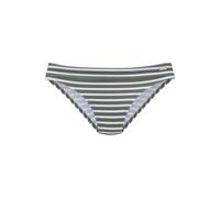 VENICE BEACH Bas de bikini vert foncé / blanc cassé, Taille S-M