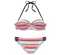 VENICE BEACH Bikini crème / orange / corail / noir, Taille L