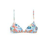 VENICE BEACH Hauts de bikini bleu clair / orange / blanc, Taille 75