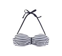 VENICE BEACH Hauts de bikini bleu marine / blanc, Taille 80