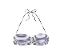 VENICE BEACH Hauts de bikini jaune foncé / noir / blanc, Taille 80