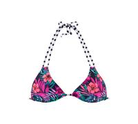 VENICE BEACH Hauts de bikini 'Summer' bleu marine / mélange de couleurs / rose, Taille 70