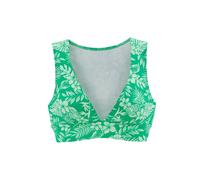 VENICE BEACH Hauts de bikini vert / blanc cassé, Taille 80