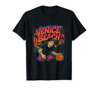 Venice Beach Streetball Style années 90 Graffiti Basketball Graphi T-Shirt