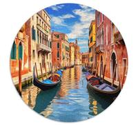 Venice Canal View Puzzle 1000 Pièces Educa Jouet en Bois Jeu D'Intelligence Décoration Intérieure Jeu Éducatif Challenge Toy Adultes & Enfants des 14 Ans 1000pcs (67.5x67.5cm)