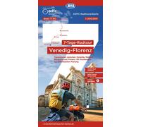 Venice Firenze Cycling Map 7 Day Cycling NEUF