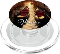 Venice Romantic Sunset Scene for Venezia, Italy Fans PopSockets PopGrip pour MagSafe