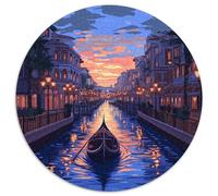 Venice Water City Puzzle 1000 Pièces Educa Jouet en Bois Cadeau Unique De l'art De La Décoration Jeu Éducatif Challenge Toy Adultes & Enfants des 14 Ans 1000pcs (67.5x67.5cm)