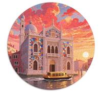 Venice Water City Puzzle 1000 Pièces Educa Jouet en Bois Cadeau Unique Décoration Intérieure Building Jeu Éducatif Challenge Toy Adultes & Enfants des 14 Ans 1000pcs (67.5x67.5cm)