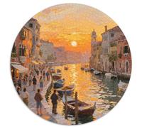 Venice Water City Puzzle 1000 Pièces Educa Jouet en Bois Divertissement Créatif De l'art De La Décoration Building Jeu Éducatif Challenge Toy Adultes & Enfants des 14 Ans 1000pcs (67.5x67.5cm)