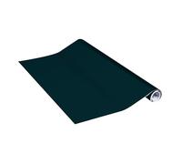 Vénilia Film adhésif Unimat - Vert marine - 45 cm x 2 m - Film décoratif pour meubles - Papier peint - Film de cuisine - PVC sans phtalates - Fabriqué en UE
