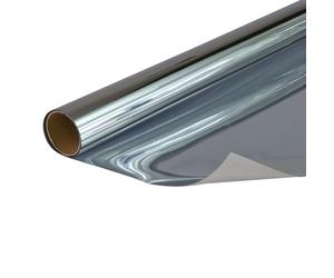 Venilia Film Solaire teinté, Film pour fenêtres protège de l'éblouissement du Soleil et de la pénétration de la Chaleur, Cutter et grattoir Inclus, PVC, 1,5 m x 75 cm