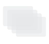 Venilia Lot de 4 Sets de Table Transparents pour Salle à Manger, Dessous de Plat, Sets de Table, faciles à Nettoyer, qualité Alimentaire, 45 x 30 cm, 59064