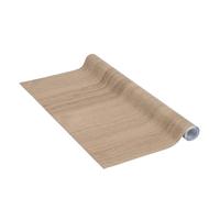 Venilia Papier adhésif | effet bois Perfect Fix® Pin Taupe | 67,5cm x 2m, Épaisseur 150μ | Film autocollant pour meuble et cuisine, film décoratif, papier peint | PVC sans phtalates | Fabriqué en UE