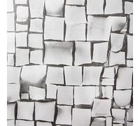 Venilia Papier adhésif | Mosaic Grey Aspect Pierre Gris | 67,5 cm x 1,5 m, Épaisseur 95μ | Film Autocollant pour Meuble et Cuisine, Film décoratif, Papier Peint | PVC sans phtalates | Fabriqué en UE