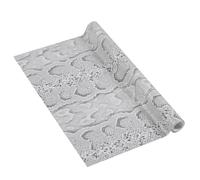 Vénilia Papier adhésif Snake Aspect serpent Gris - 45cm x 1,5m - Épaisseur 350µ, Film autocollant pour meuble et cuisine, film décoratif, papier peint, PVC sans phtalates, Fabriqué en UE