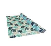 Venilia Papier adhésif | Tropical Monstera Jungle Pétrole | 45 cm x 2 m, Épaisseur 95μ | Film autocollant pour meuble et cuisine, film décoratif, papier peint | PVC sans phtalates | Fabriqué en UE