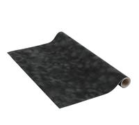 Vénilia Papier adhésif Velvet Aspect velours Anthracite - 45cm x 1m - Épaisseur 140μ, Film autocollant pour meuble et cuisine, film décoratif, papier peint, PVC sans phtalates, Fabriqué en UE
