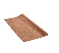 Vénilia Papier adhésif Velvet Aspect velours Caramel Beige - 67,5cm x 1m - Épaisseur 140μ, Film autocollant pour meuble et cuisine, film décoratif, papier peint, PVC sans phtalates, Fabriqué en UE