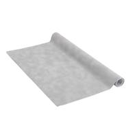 Vénilia Papier adhésif Velvet Aspect velours Gris clair - 45cm x 1m - Épaisseur 140μ, Film autocollant pour meuble et cuisine, film décoratif, papier peint, PVC sans phtalates, Fabriqué en UE
