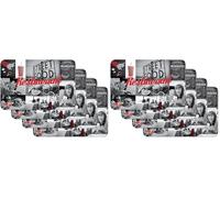 Venilia Set de Table imprimé Restaurant, Napperon pour Salle à Manger, Tapis de Table à Manger, rectangulaire, 4 pièce, 45 x 30cm, 59087 (Lot de 2)