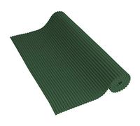 Venilia Venisoft 56802 Tapis en Mousse Souple uni Vert foncé, revêtement de Sol antidérapant, Tapis de Douche, Tapis de Bain, Tapis antidérapant, PVC et Polyester 65 x 200 cm