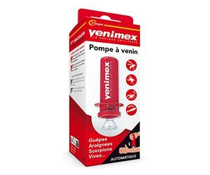 Venimex - Pompe à venin Automatique - 1ers secours Piqûres & Morsures | Simple d'utilisation - S'adapte à différent type de morsure - Convient à toute le monde ( enfant, adulte, personne âgée,...)