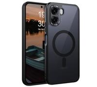 VENINGO Max Power Coque de protection magnétique translucide mat et résistante aux rayures pour Oppo A6k/A6x 4G/5G 6,75 pouces, compatible avec Magsafe