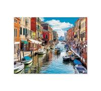 Venise，1000 Pièces Puzzles Jeu De Famille Jouet Jeu Éducatif Anti-Stress Défi Difficile Puzzle pour Enfants（50x70cm）-D48