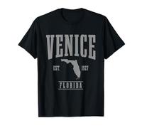 Venise Est. 1927 Floride Pride Beach State Vintage T-Shirt