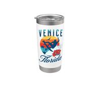 Venise Floride Gobelet isotherme en acier inoxydable double paroi