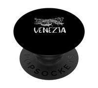 Venise Gondole Italie Venezia PopSockets PopGrip Interchangeable