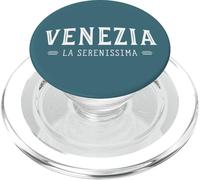 Venise Italie Venezia La Serenissima Retro PopSockets PopGrip pour MagSafe