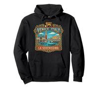 Venise Italie Voyage Souvenir City Landmark Tourist Gift Sweat à Capuche