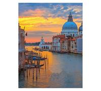 Venise Peinture Numero Adulte Architecture Kit Peinture par Numero Adulte 70 x 95 CM, Activité Manuelle Enfant Canvas Painting, Paint by Numbers avec Acrylic Paint et pinceaux, Cadeau Femme LSJ-1266