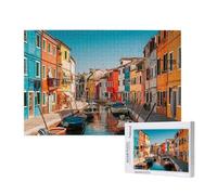 Venise Puzzle 2000 Pièces Adultes Puzzle Paysage Classique, Activite Manuelle Adulte, Puzzles de Jeu Stimulants, Puzzles Impossible, Enjoy Activités de défi Familial pour Ies Soirées de Jeu,p696t